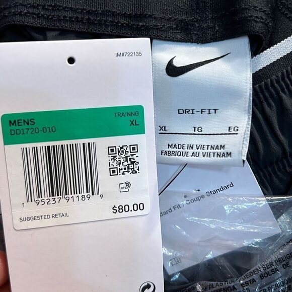 Nike Dri-FIT Sport Clash-Men's XL Woven Training Pants-NWT-DD1720-010 - Picture 6 of 7